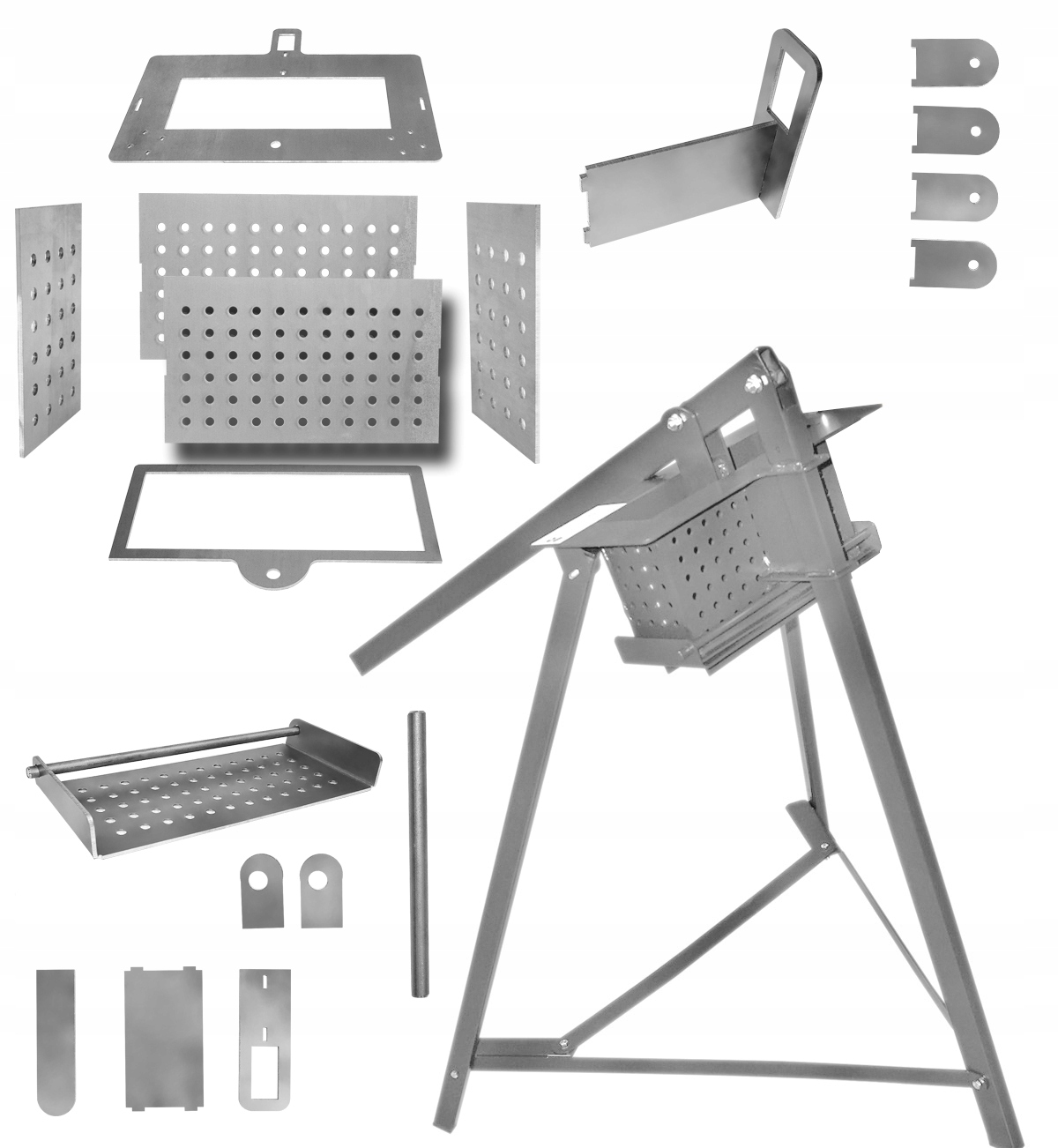 Ručný briketovací lis 240 mm